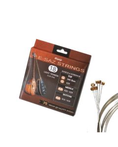 Beyaz Elektro Baglama Saiten 0,18 mm – Ball End, Light Tension