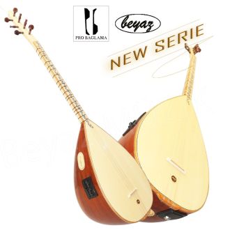 Pro Mahagoni Baglama Saz Kurzhals 40 cm