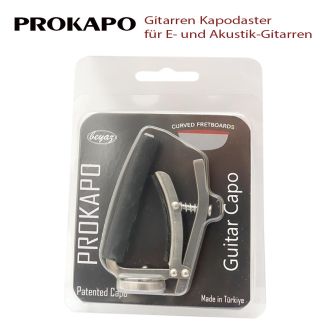 Pro Capo Gitarren Kapodaster für Akustik-, Western-, elektrische und 12-saitige Gitarren