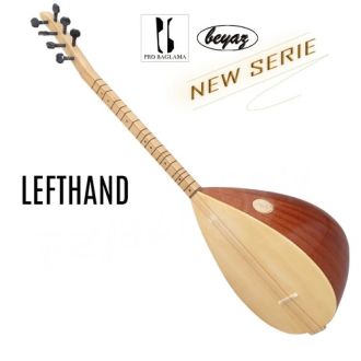 2630 Linkshand E-AKUSTIK Saz Baglama 39 K Kisasap Beyaz Auswahl mit EQ-USB JOYO