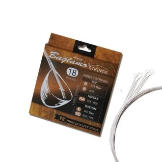 Beyaz Baglama Saiten 0,18 mm – Light Tension