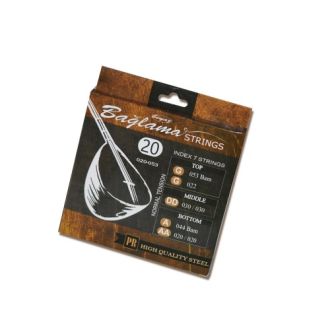 Beyaz PR20 Baglama Saiten – 7er Satz Normal Tension