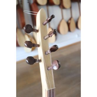 Pro Baglama Saz Kurzhals Akustik oder Auswahl mit EQ Preamp Beyaz