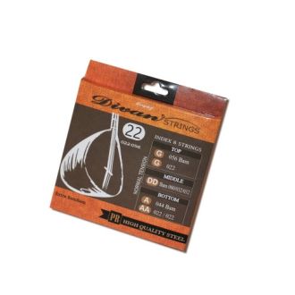 Beyaz Baglama Saiten 0,22 mm – Langhals