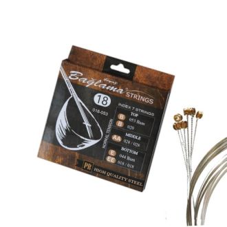 Beyaz Baglama Saiten 0,18 mm – Ball End, Normal Tension