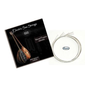 Beyaz Elektro Baglama Saiten 0,20 mm – Loop End