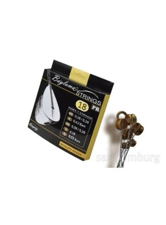 New!! Quality Baglama Saz Strings baglama Saiten 018 mit Kugel Light Tension