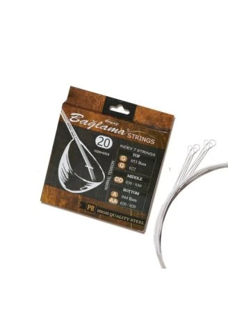 High Quality Baglama Strings 020 Saz Teli Saiten Beyaz mit Schlinge Loop Halkali