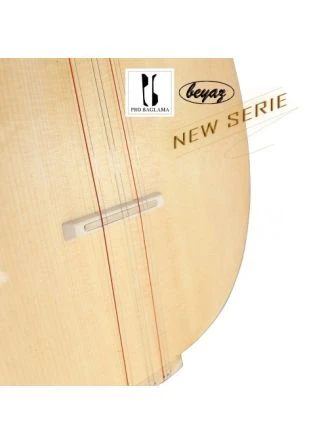 Elektroakustische Saz Baglama Kisasap EQ-USB JOYO Beyaz direkt vom Hersteller